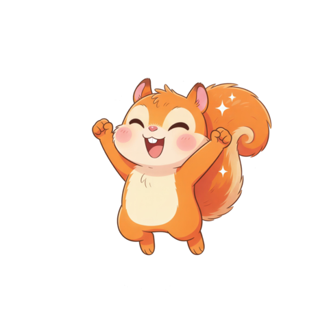 Pim jumping in celebration